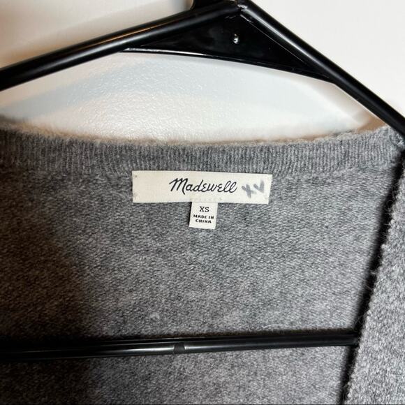 Madewell Soft Knit Oversized Open Front Cardigan Size XS - Picture 6 of 6
